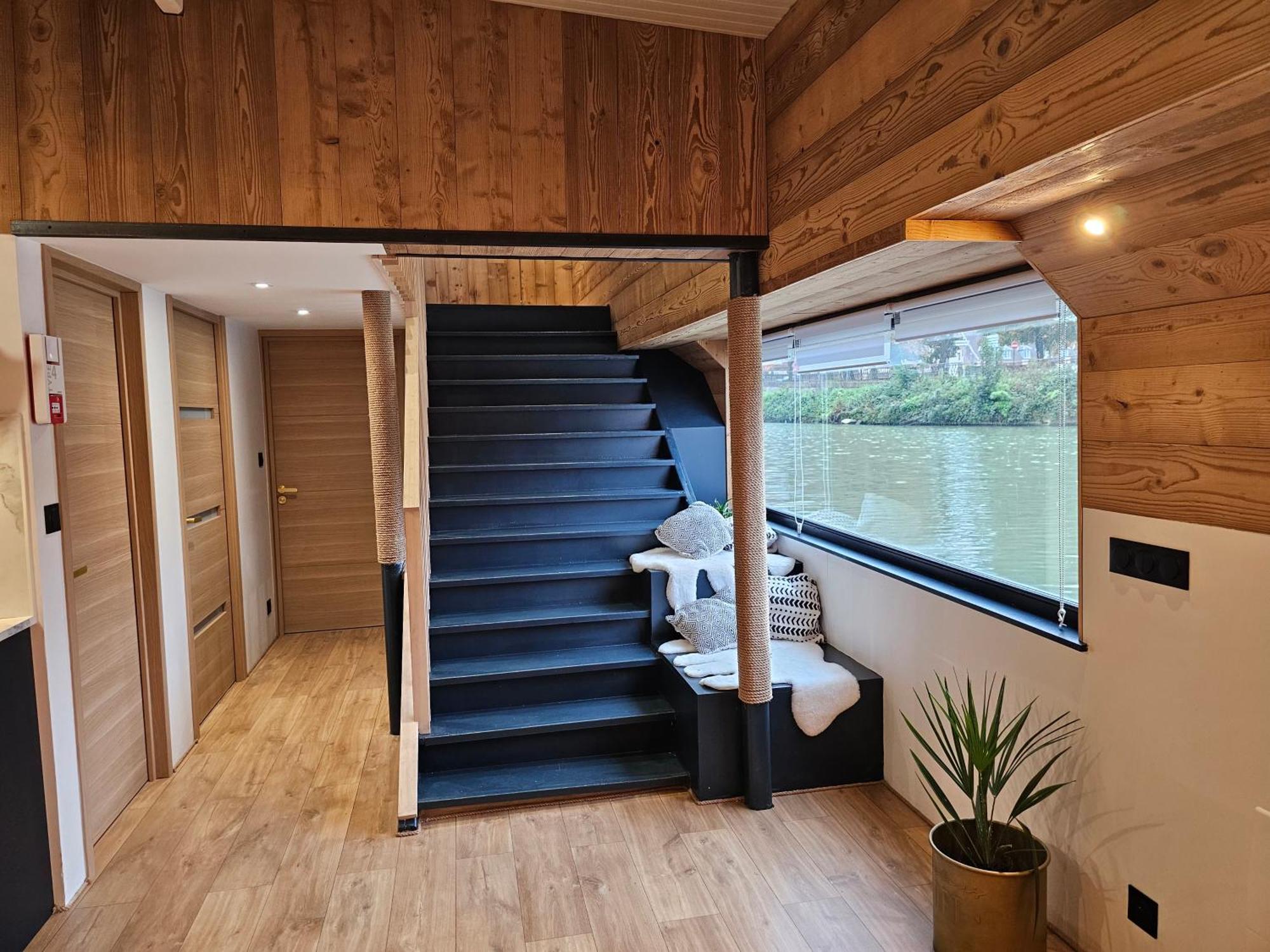 Hotel en barco La Peniche Mathurin - Insolite Sur L'eau